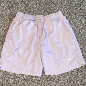 Nike Soft Pink/Purple Athletic Shorts